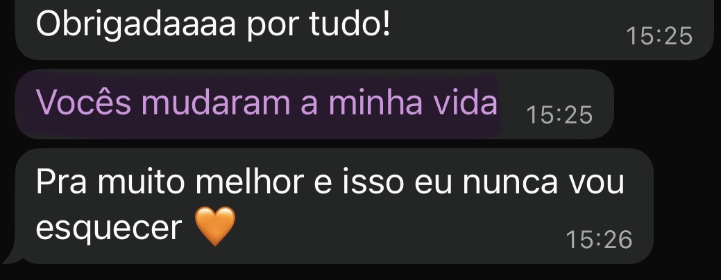 Feedback de Cliente Ramo